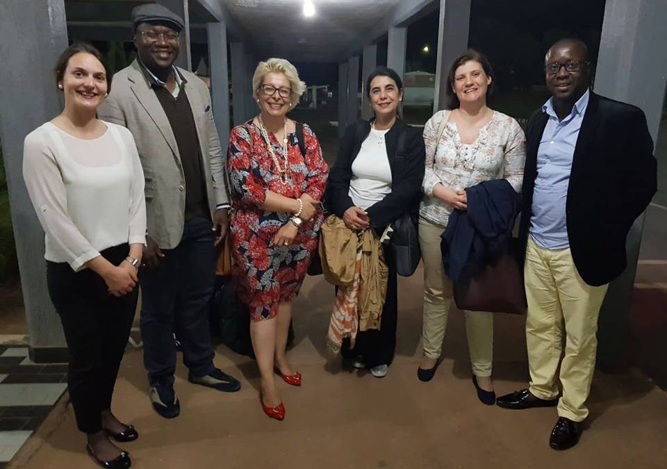 Comitiva do Grupo ENSINUS na Guiné-Bissau