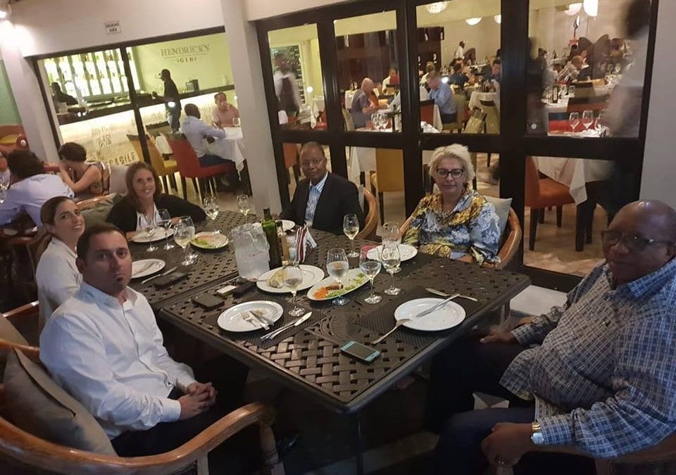Administradora do Grupo Ensinus reunida com Equipa do IEG e ISG Moçambique