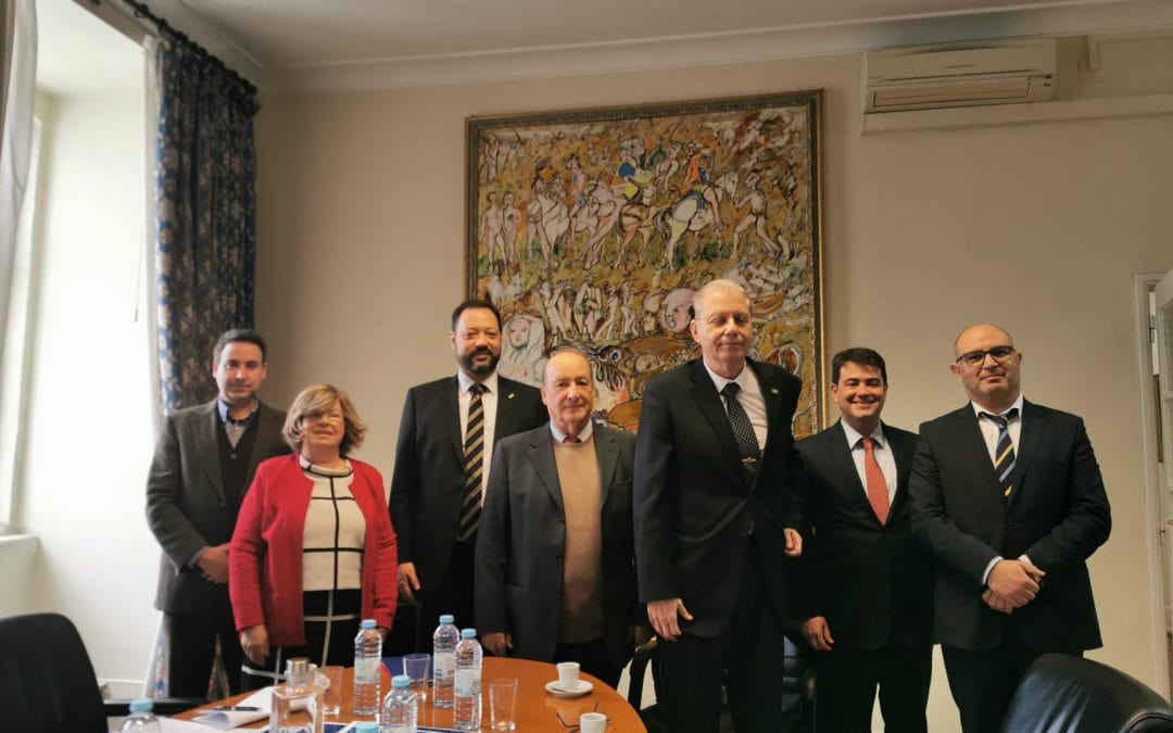 Assinatura do Convénio entre o ISG – Instituto Superior de Gestão e o INEP