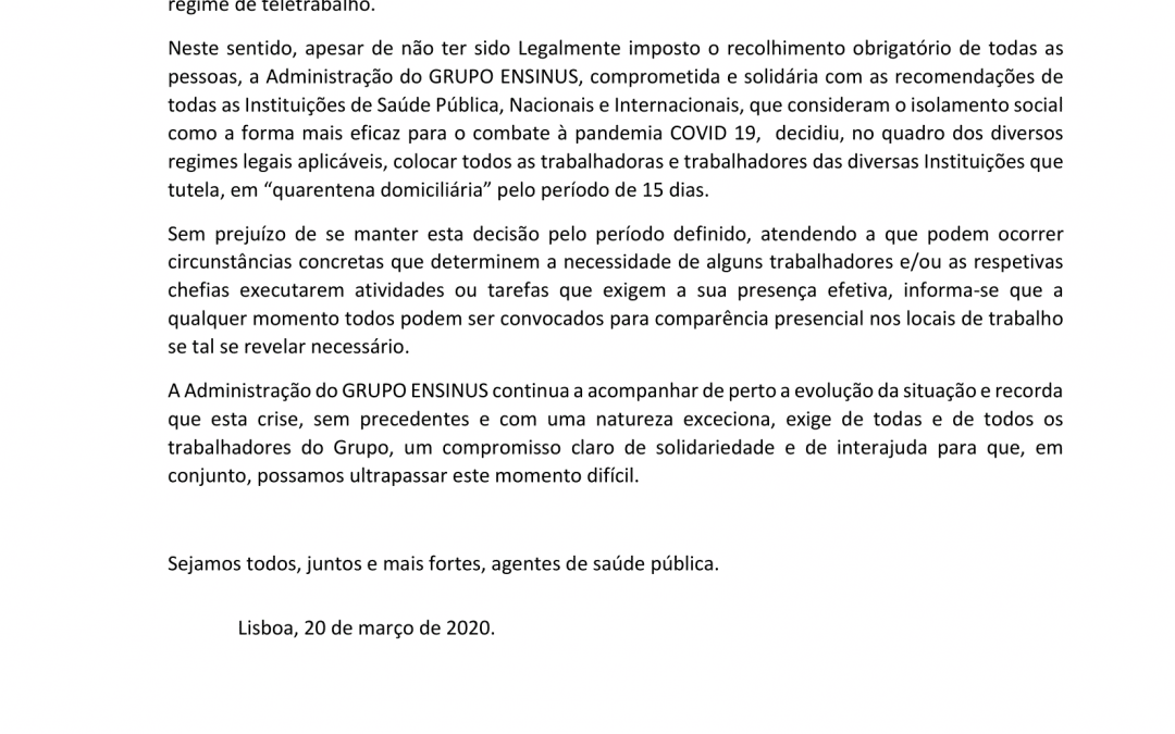 INFORMAÇÃO 002/2020